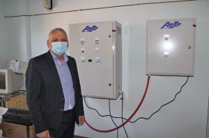 Кисневу станцію подарували газовики